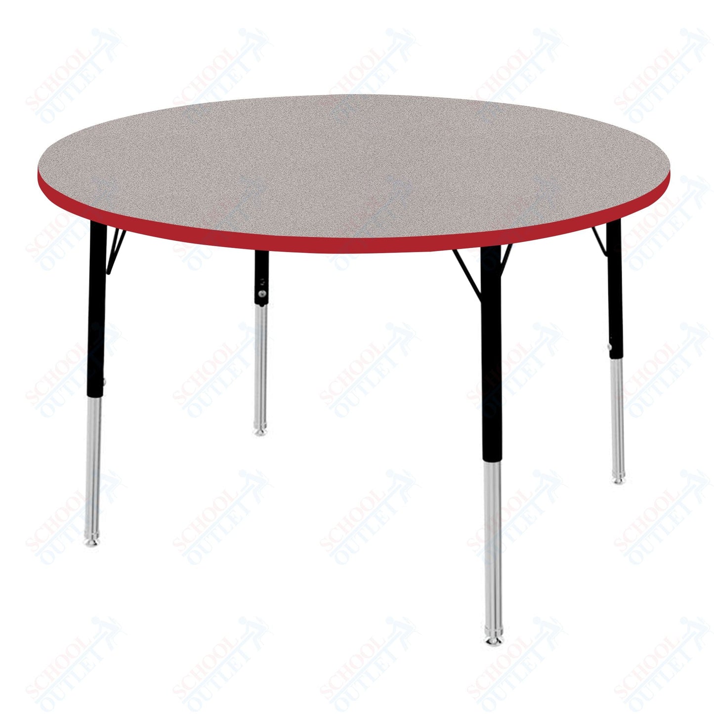 Marco MG2200 Series 42" Round Preschool Table Adjustable Height 16" - 24" (MG2245 - MA) - SchoolOutlet