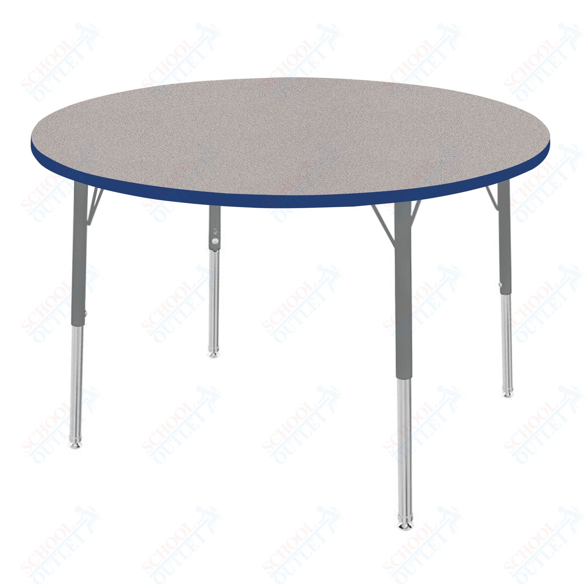 Marco MG2200 Series 42" Round Preschool Table Adjustable Height 16" - 24" (MG2245 - MA) - SchoolOutlet