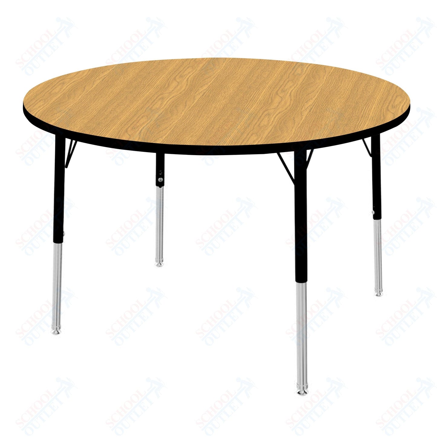 Marco MG2200 Series 42" Round Activity Table Adjustable Height 21" - 30" (MG2245 - MB) - SchoolOutlet