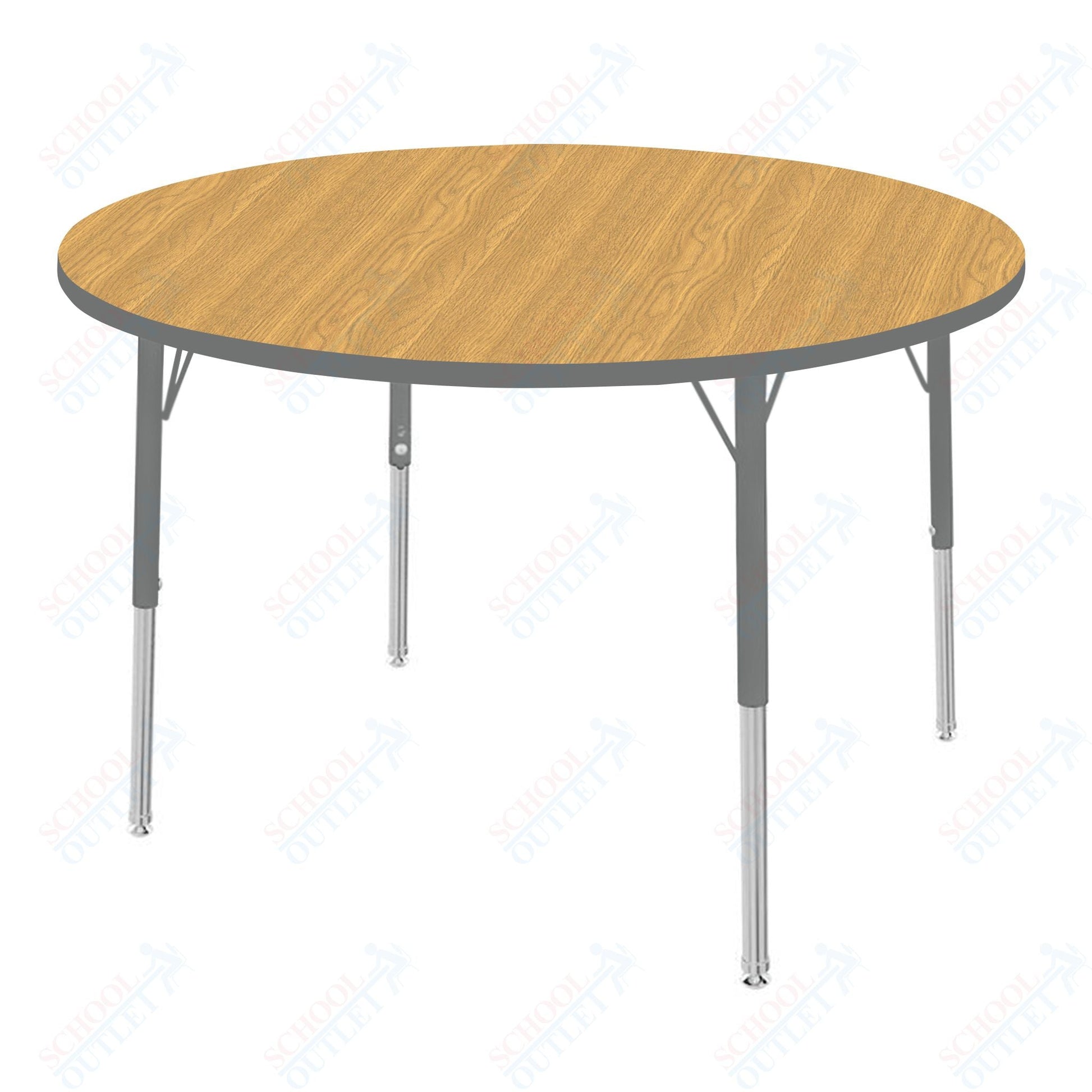 Marco MG2200 Series 42" Round Activity Table Adjustable Height 21" - 30" (MG2245 - MB) - SchoolOutlet