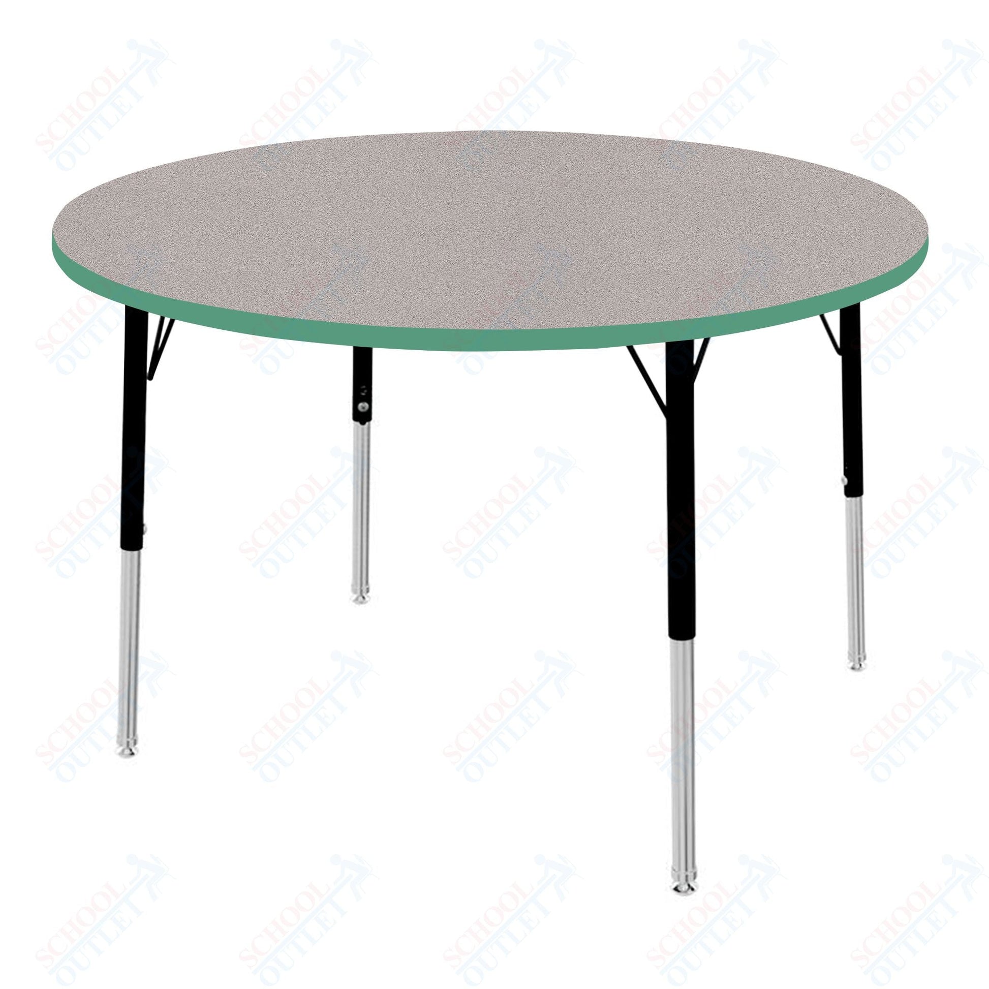 Marco MG2200 Series 42" Round Activity Table Adjustable Height 21" - 30" (MG2245 - MB) - SchoolOutlet