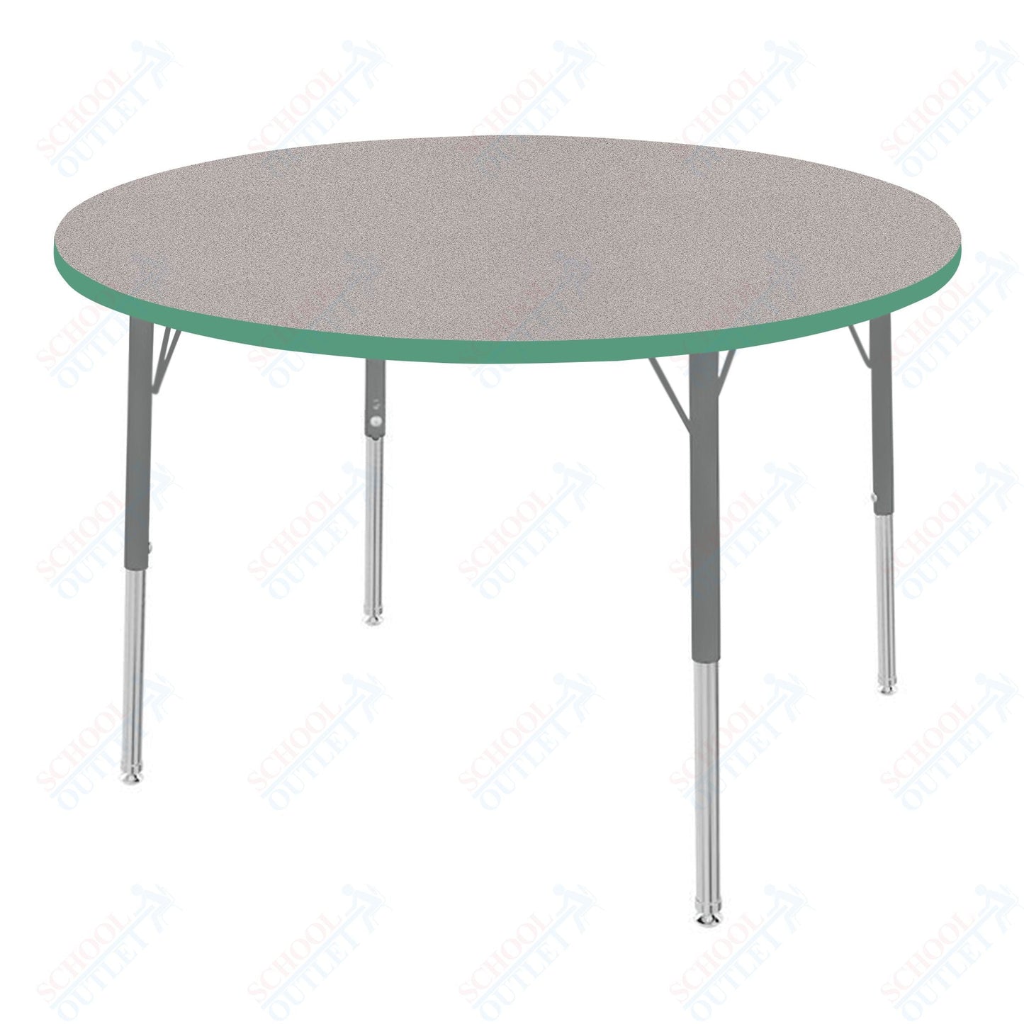 Marco MG2200 Series 42" Round Activity Table Adjustable Height 21" - 30" (MG2245 - MB) - SchoolOutlet