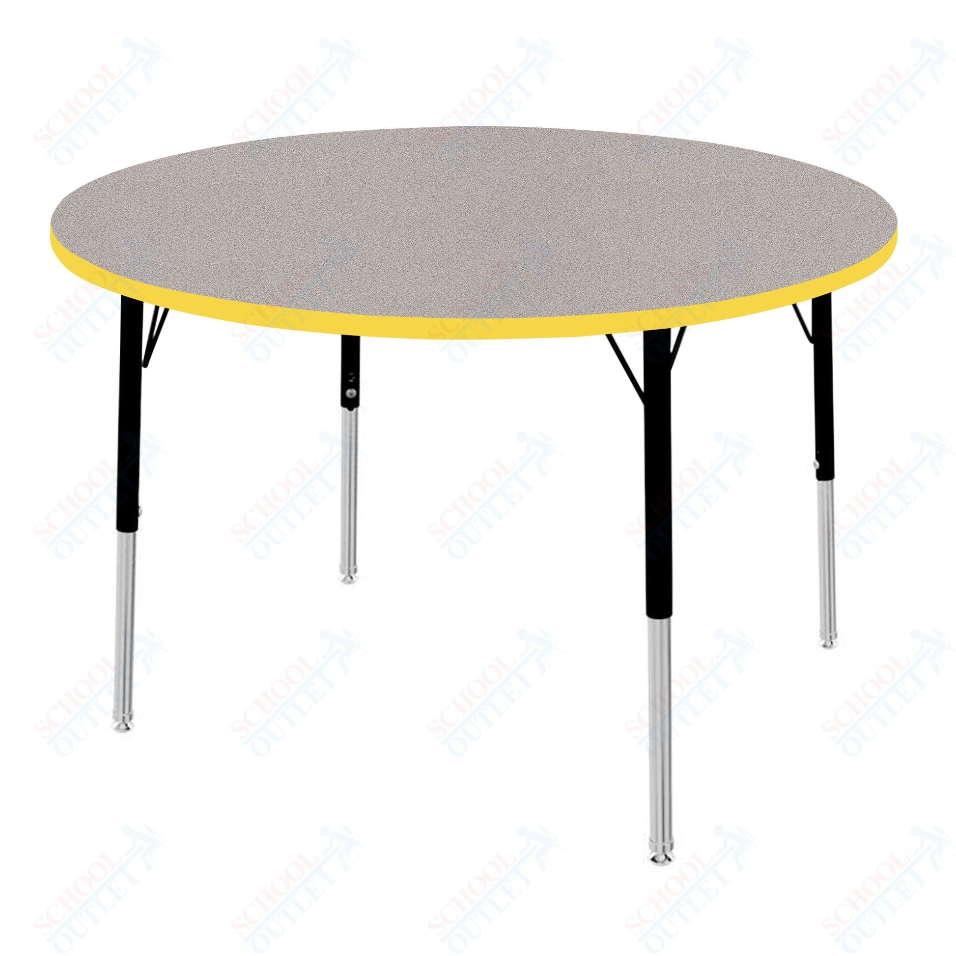 Marco MG2200 Series 42" Round Activity Table Adjustable Height 21" - 30" (MG2245 - MB) - SchoolOutlet