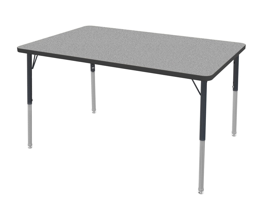 Marco MG2200 Series Rectangle Activity Table 36" x 60" Adjustable Height 21" - 30" (MG2247 - MB) - SchoolOutlet