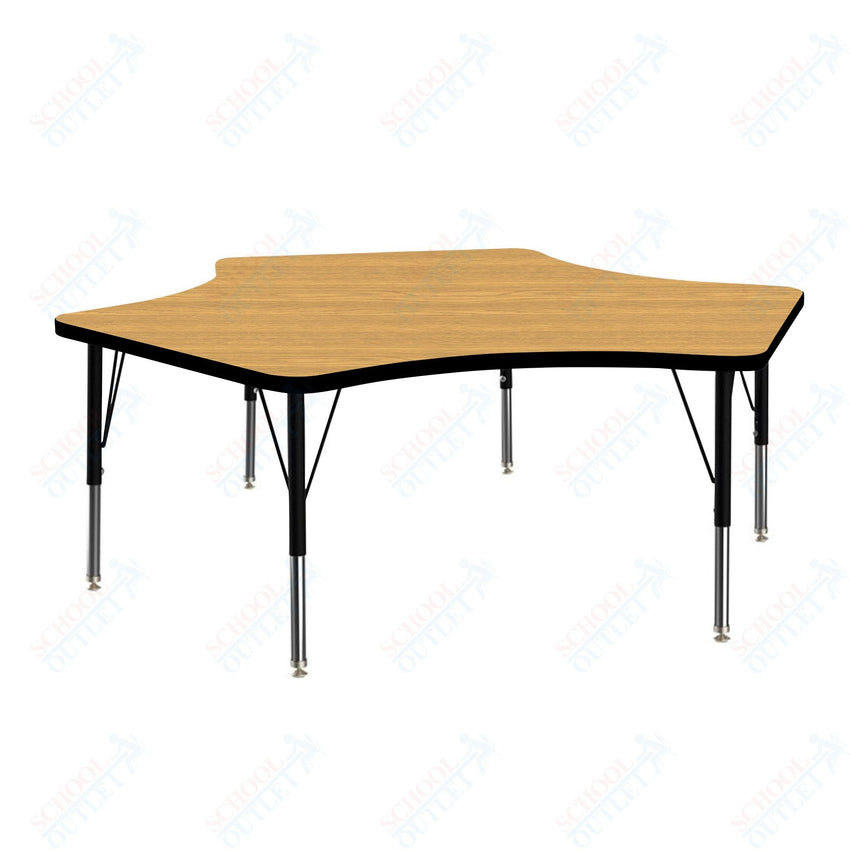 Marco MG2200 Series Delta Activity Table 60" x 60" Adjustable Height 21" - 30" (MG2251 - MB) - SchoolOutlet