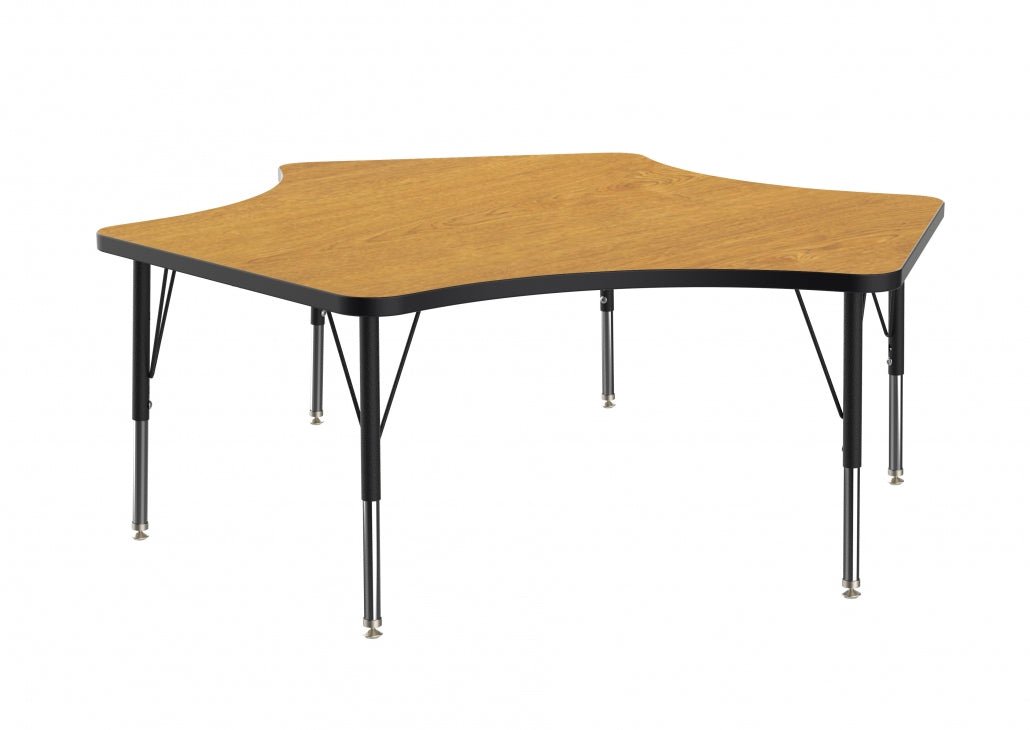 Marco MG2200 Series Delta Activity Table 60" x 60" Adjustable Height 21" - 30" (MG2251 - MB) - SchoolOutlet