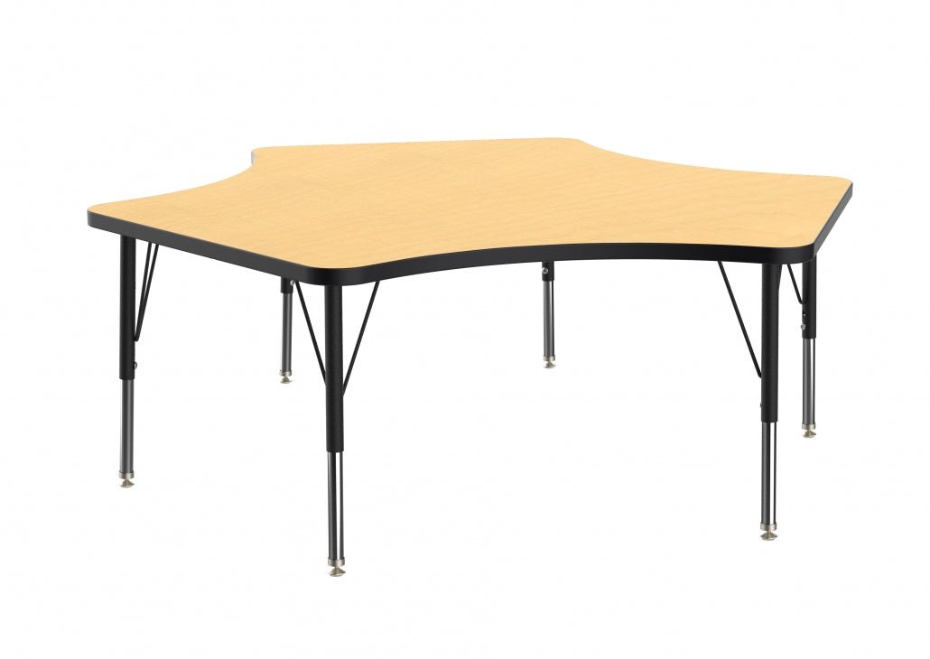 Marco MG2200 Series Delta Activity Table 60" x 60" Adjustable Height 21" - 30" (MG2251 - MB) - SchoolOutlet