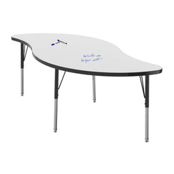 Marco MG2200 Series Veer Preschool Table w/ Dry Erase Top 30" x 60" Adj Height 16"-24" (MG2255-DA)