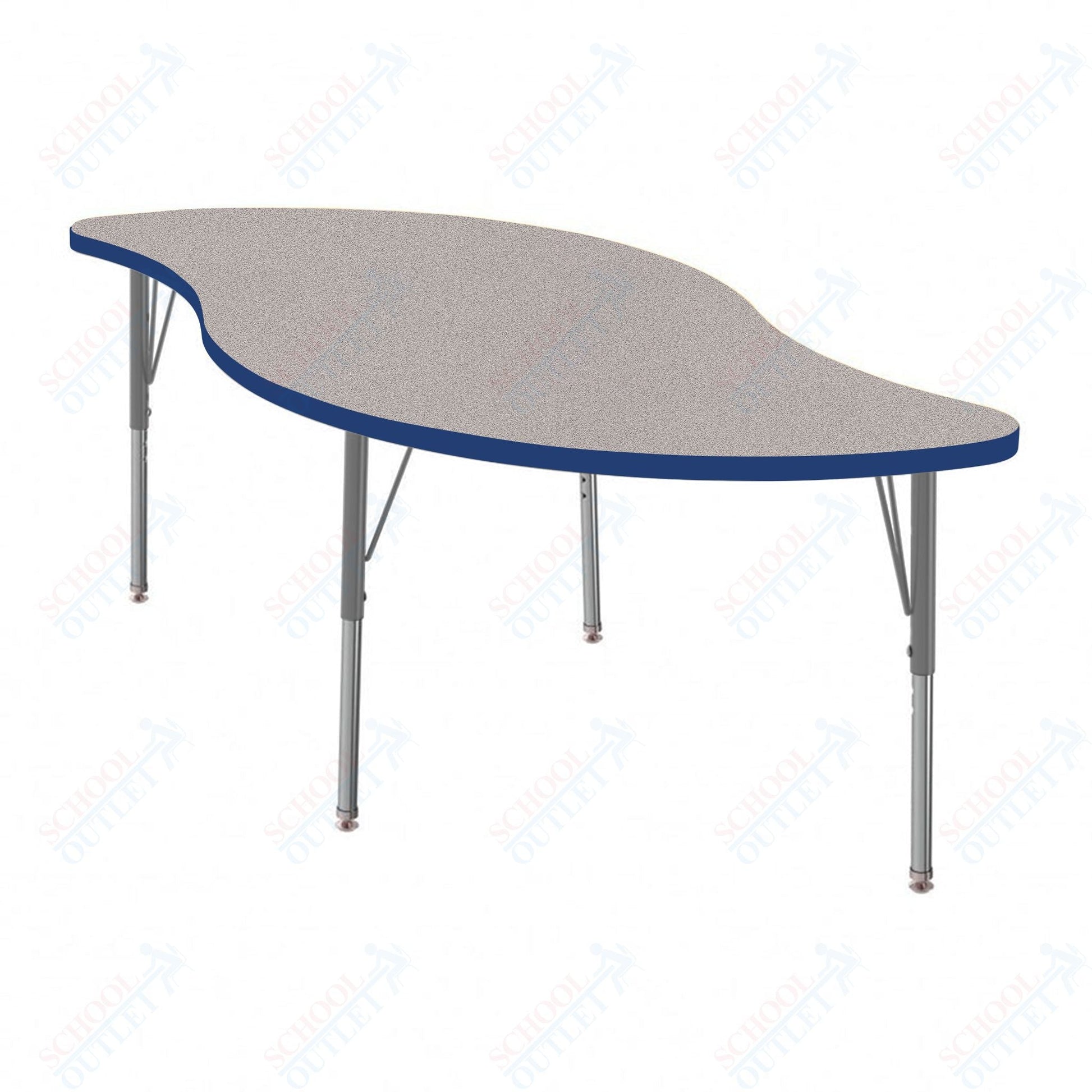 Marco MG2200 Series Veer Activity Table 30" x 60" Adjustable Height 21" - 30" (MG2255 - MB) - SchoolOutlet