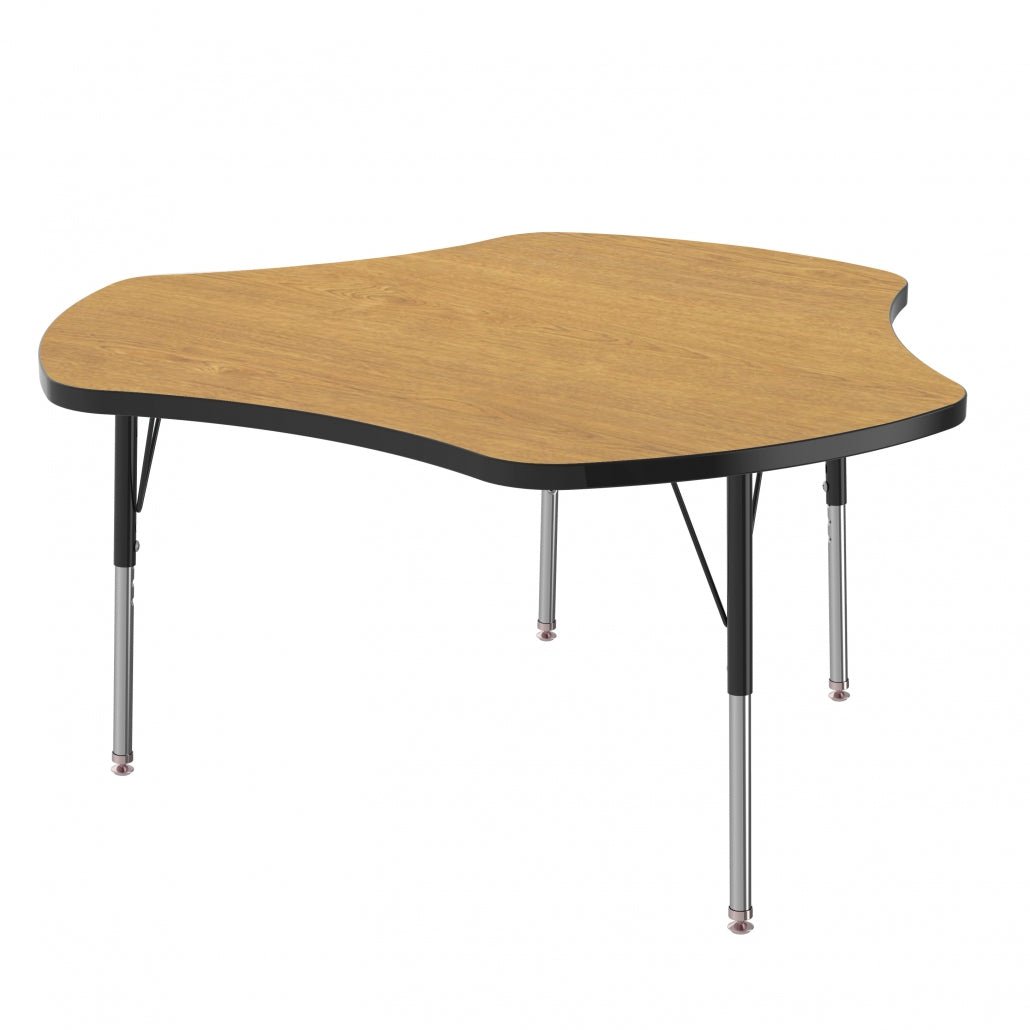 Marco MG2200 Series 48" Triad Preschool Table Adjustable Height 16" - 24" (MG2264 - MA) - SchoolOutlet