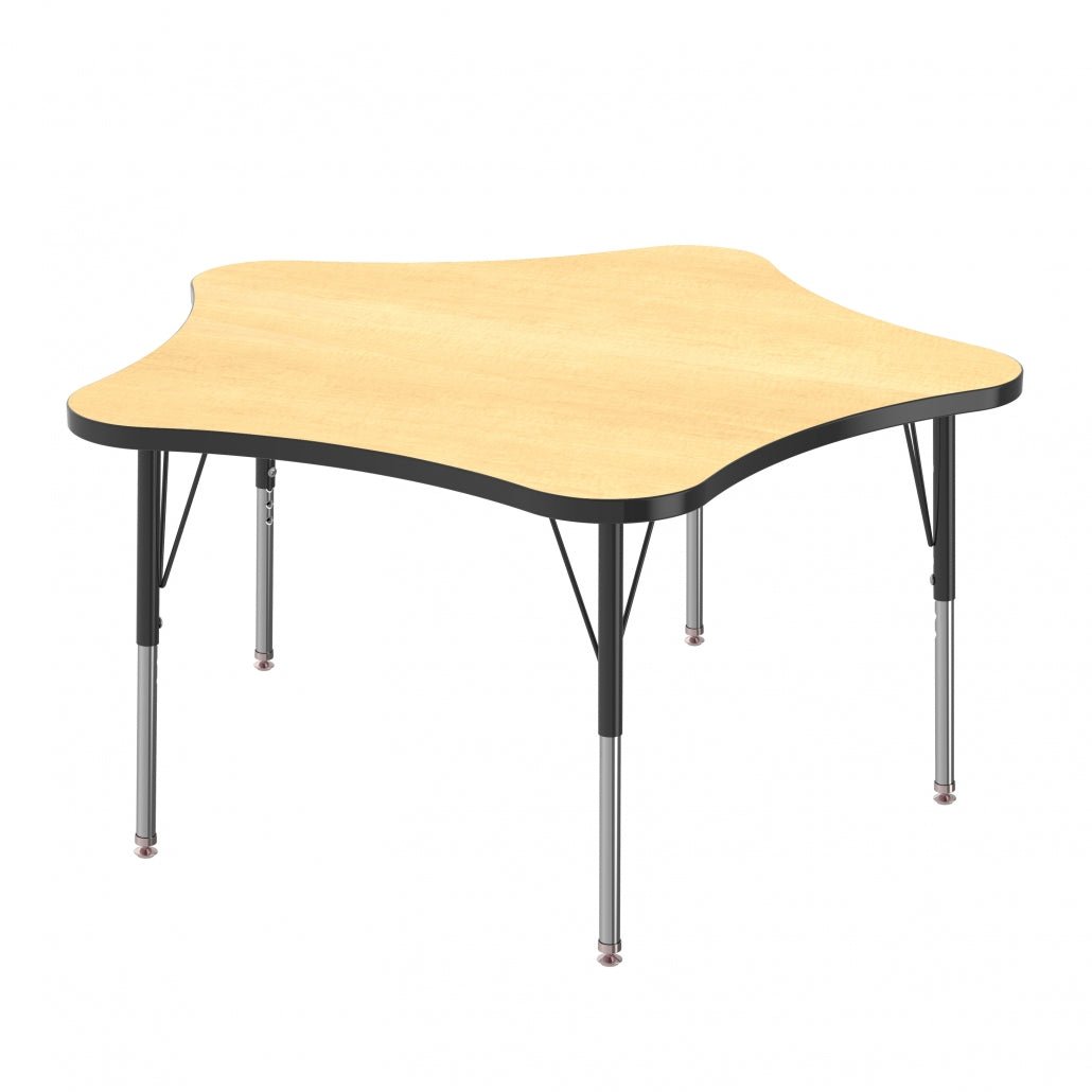 Marco MG2200 Series 48" 5 - Star Activity Table Adjustable Height 21" - 30" (MG2280 - MB) - SchoolOutlet