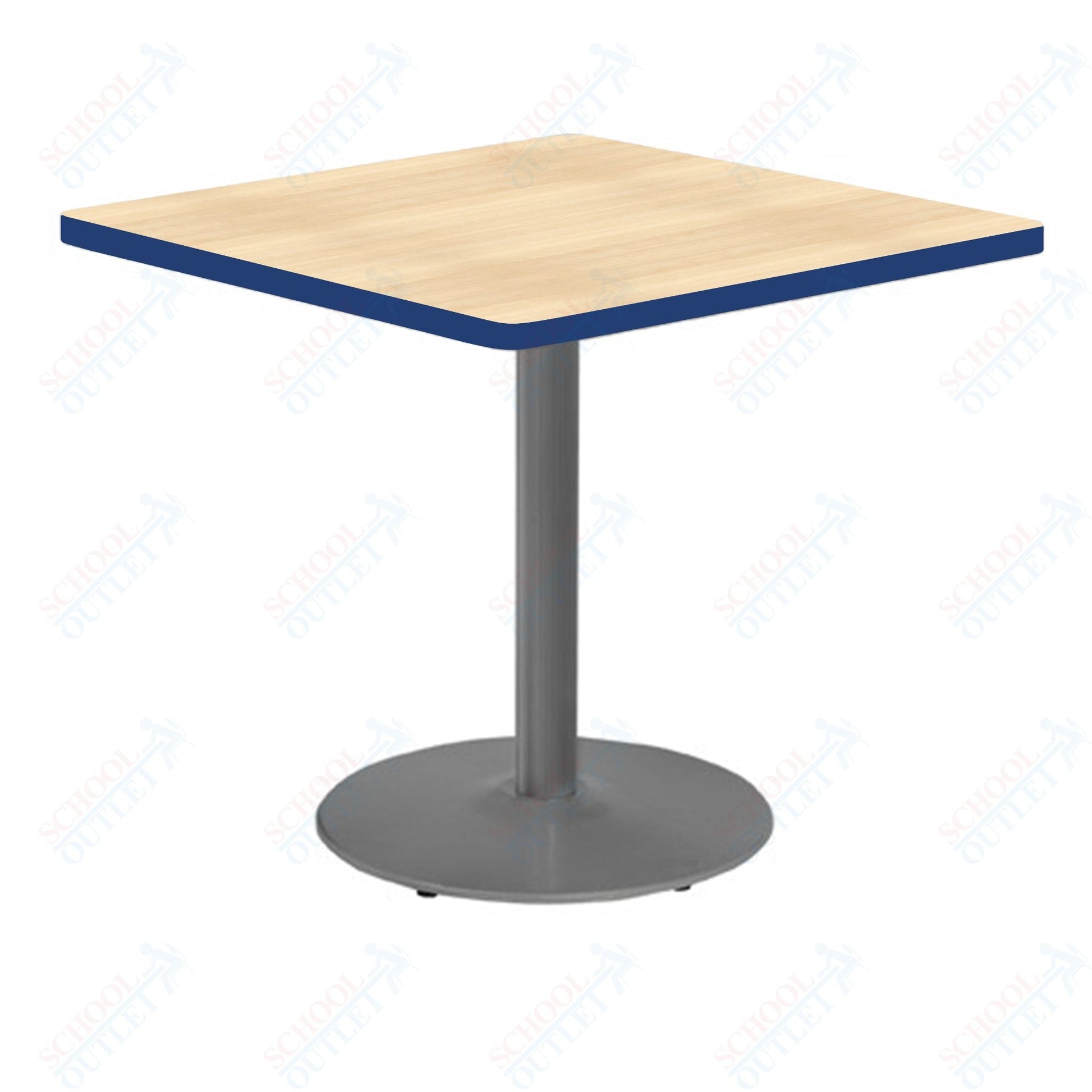 Marco 30" Square Cafe Table 29" Height Gray Base (MG2511 - M229) - SchoolOutlet