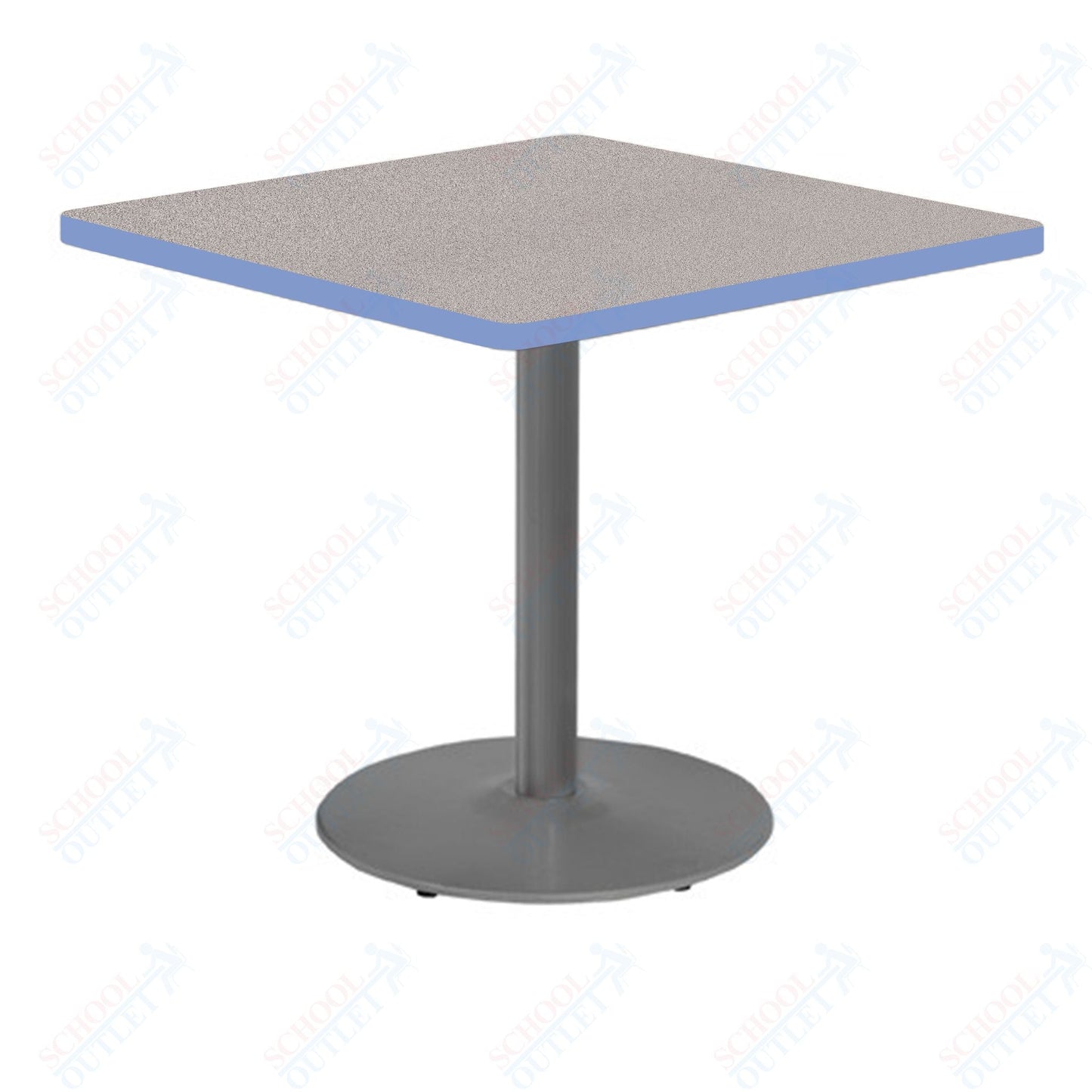 Marco 30" Square Cafe Table 29" Height Gray Base (MG2511 - M229) - SchoolOutlet