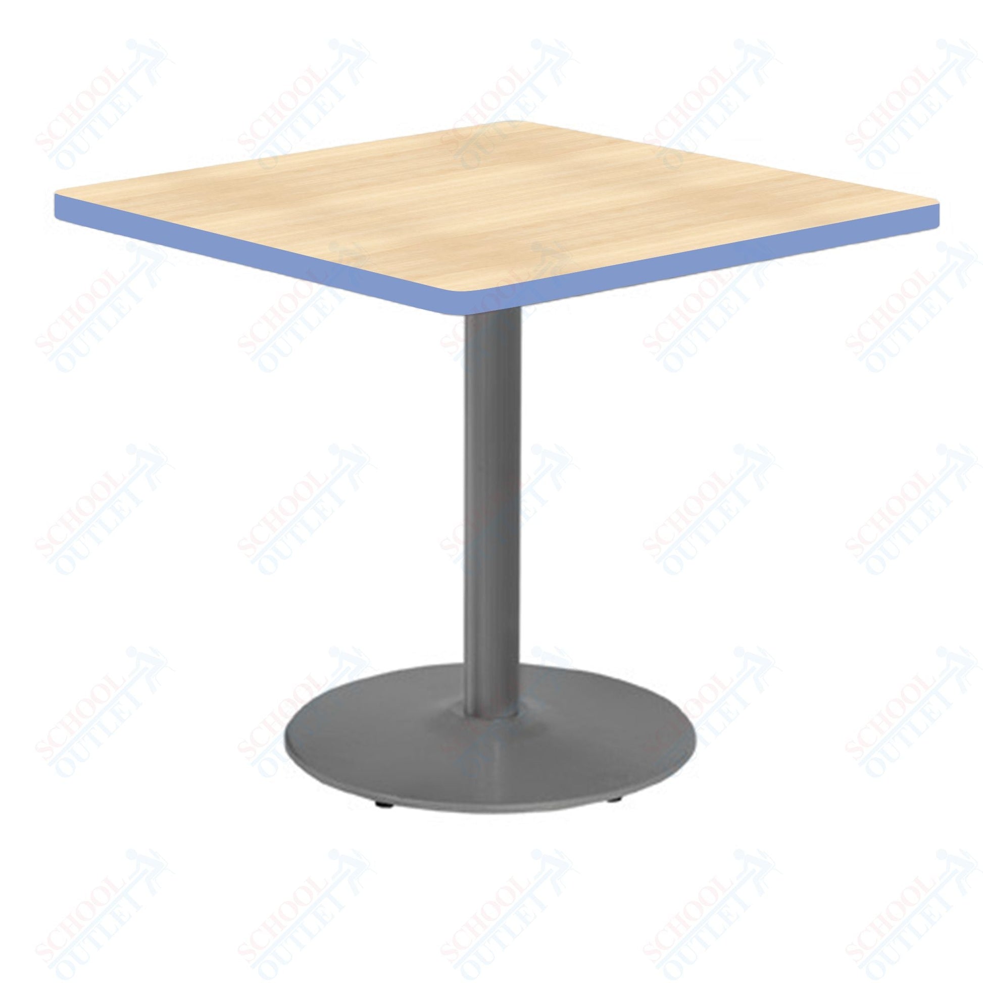 Marco 30" Square Cafe Table 29" Height Gray Base (MG2511 - M229) - SchoolOutlet