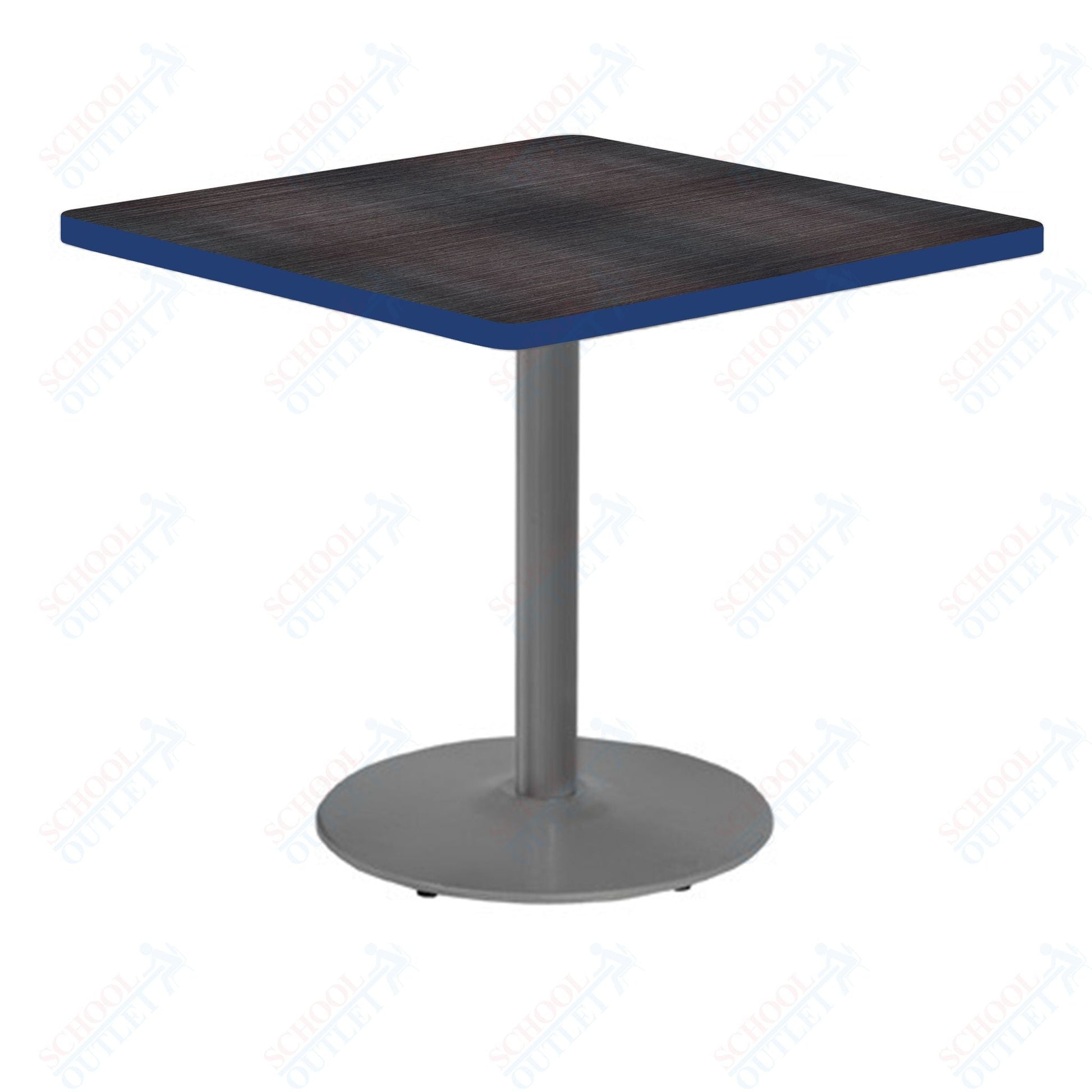 Marco 30" Square Cafe Table 29" Height Gray Base (MG2511 - M229) - SchoolOutlet