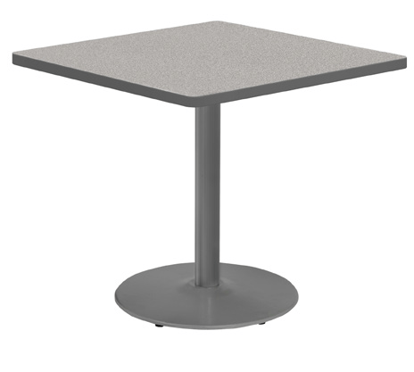 Marco 36" Square Cafe Table 29" Height Gray Base (MG2512 - M229) - SchoolOutlet