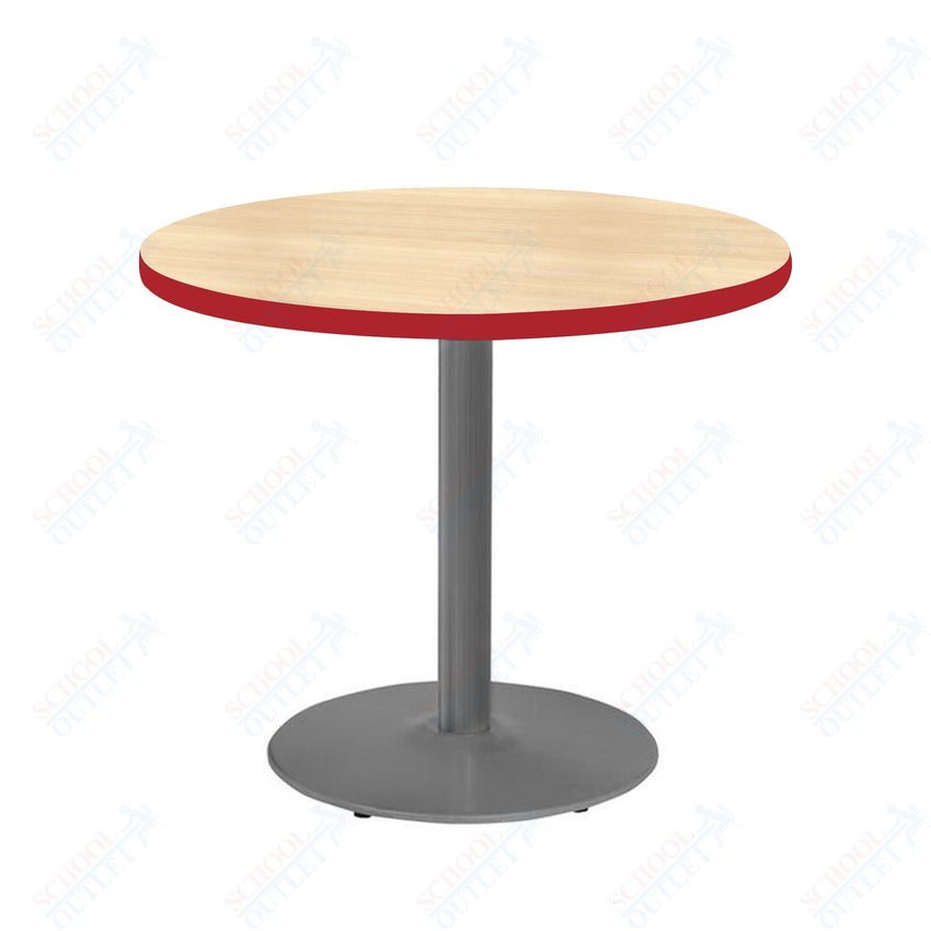 Marco 30" Round Cafe Table 29" Height Gray Base (MG2543 - M229) - SchoolOutlet