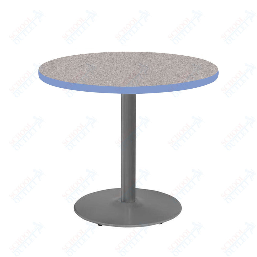 Marco 30" Round Cafe Table 29" Height Gray Base (MG2543 - M229) - SchoolOutlet