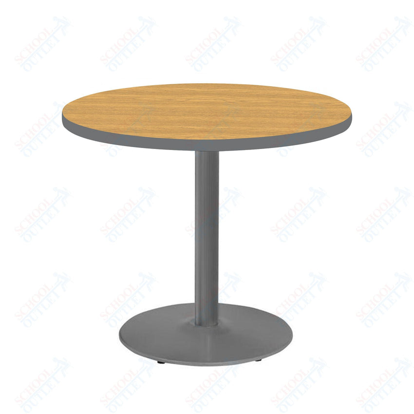 Marco 30" Round Cafe Table 29" Height Gray Base (MG2543 - M229) - SchoolOutlet