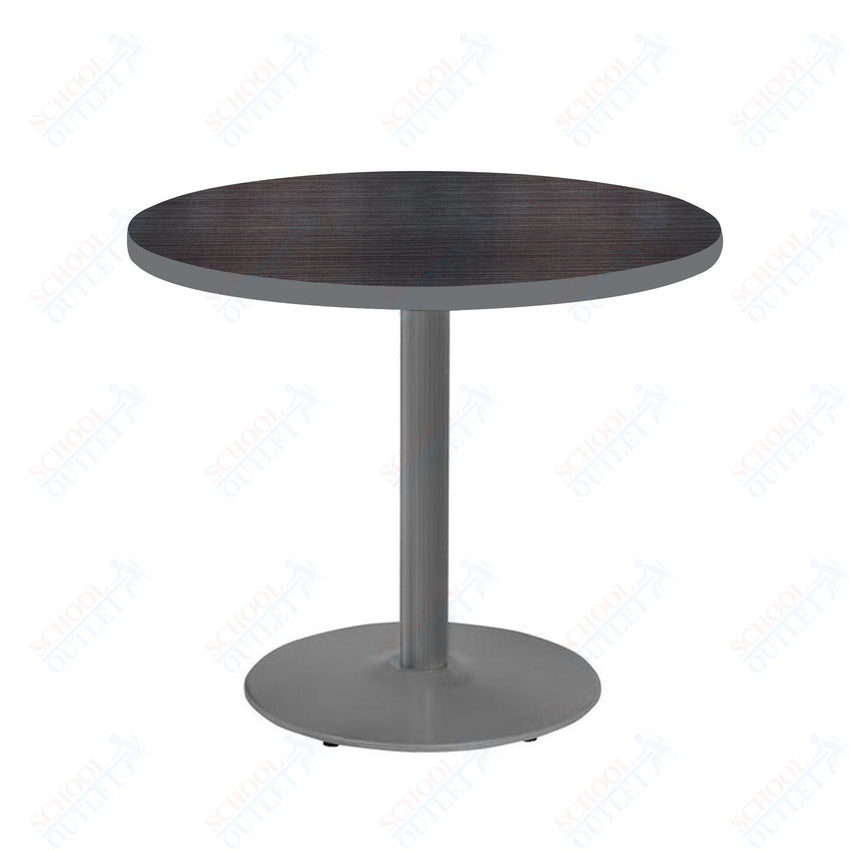 Marco 30" Round Cafe Table 29" Height Gray Base (MG2543 - M229) - SchoolOutlet