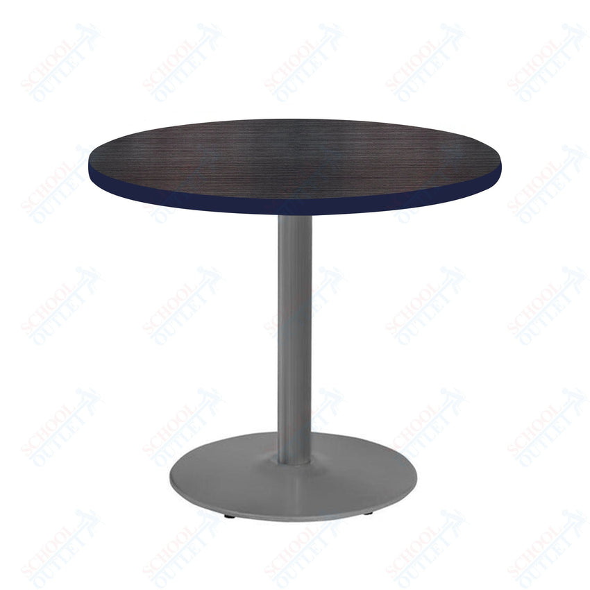 Marco 30" Round Cafe Table 29" Height Gray Base (MG2543 - M229) - SchoolOutlet