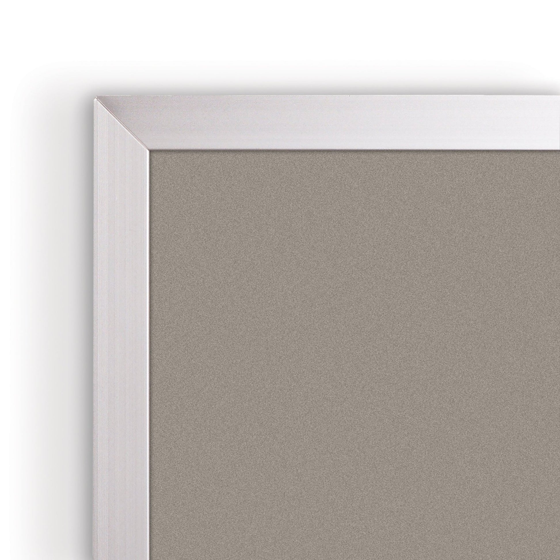 Mooreco Colored Cork - Plate Tackboard - Aluminum Trim - 1.5'H x 2'W (Mooreco 322AA) - SchoolOutlet