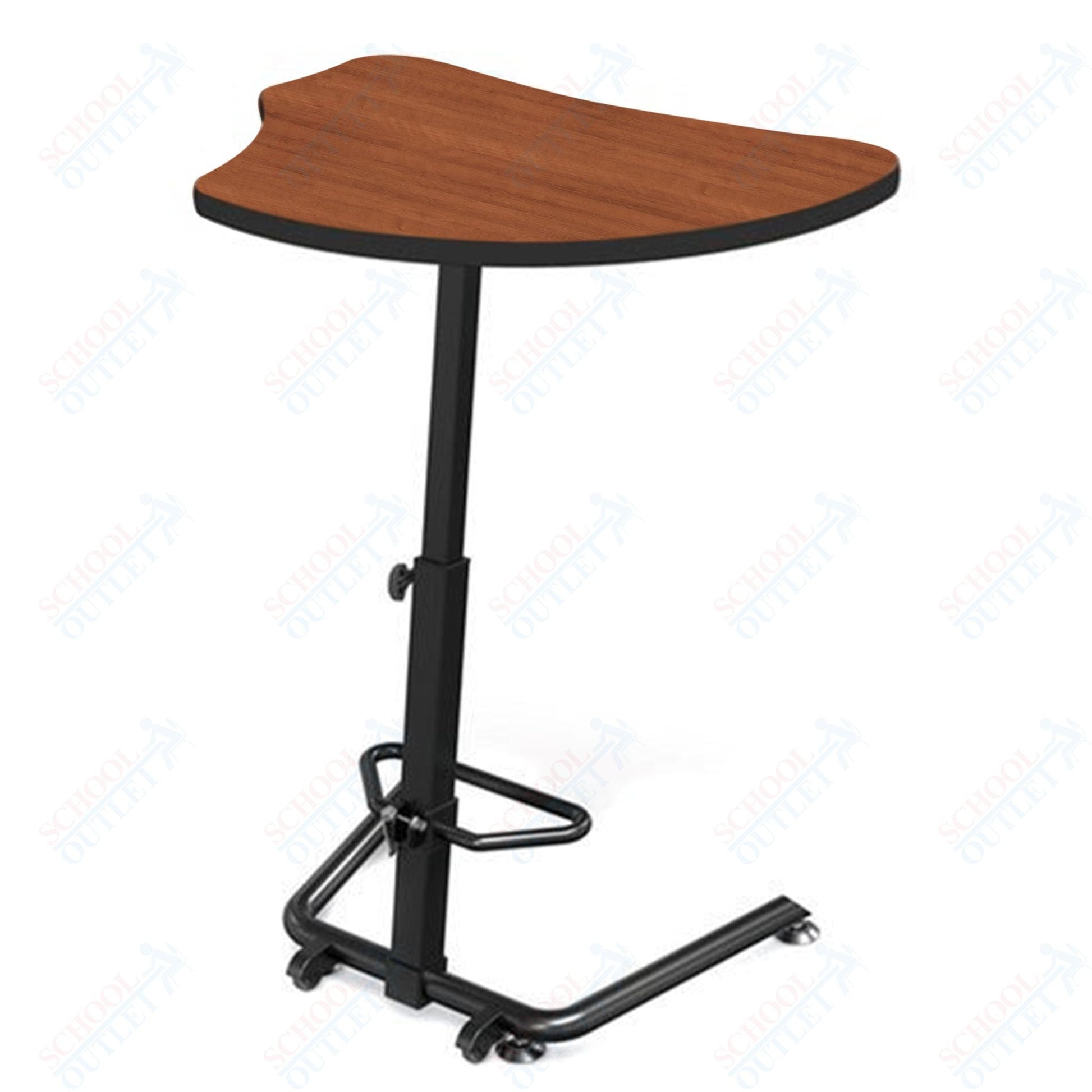 Mooreco Up - Rite Harmony Sit to Stand Configurable Student Desk - Black Edgeband (Mooreco 90532 - G) - SchoolOutlet