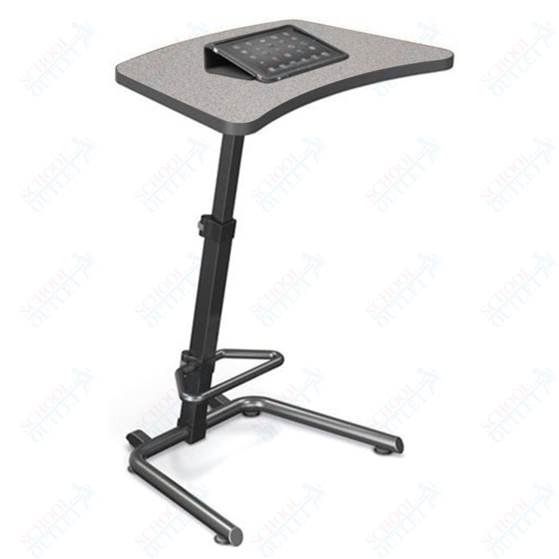 Mooreco Up - Rite Student Table - Backer Back Surface - Black Edgeband (Mooreco 90532) - SchoolOutlet
