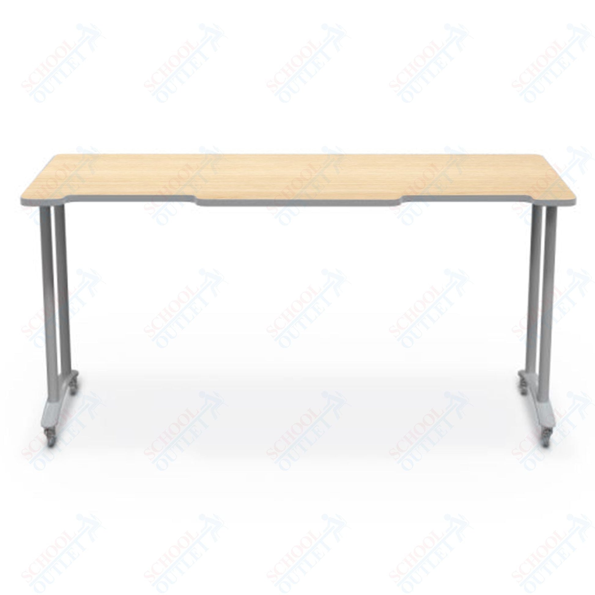 Mooreco Makerspace Mobile Table - 72"W x 30"D (Mooreco 91415) - SchoolOutlet