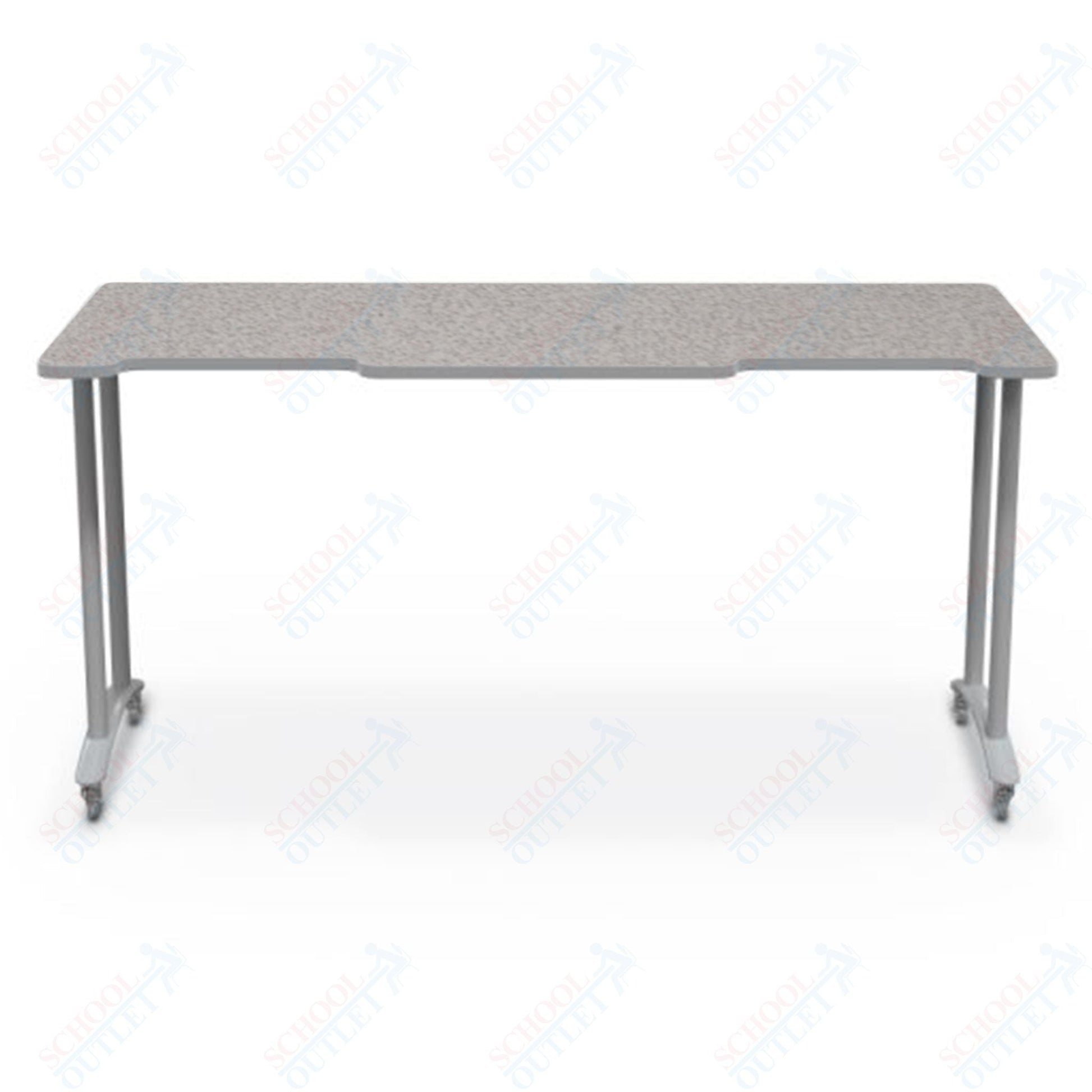 Mooreco Makerspace Mobile Table - 72"W x 30"D (Mooreco 91415) - SchoolOutlet