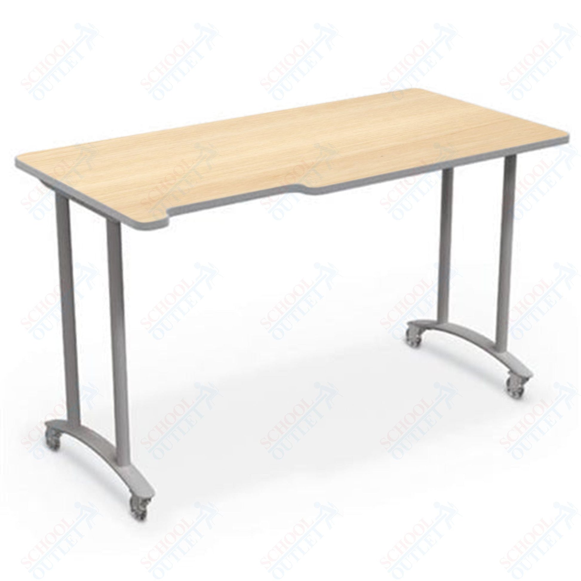 Mooreco Makerspace Mobile Table - 60"W x 30"D (Mooreco 91416) - SchoolOutlet