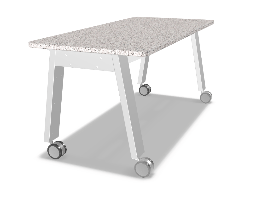 Mooreco Compass Makerspace Laminate Top Table 42"H - SchoolOutlet