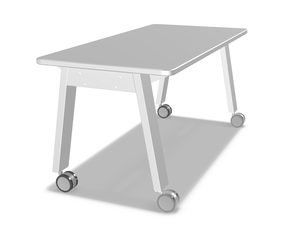 Mooreco Compass Makerspace Laminate Top Table 42"H - SchoolOutlet