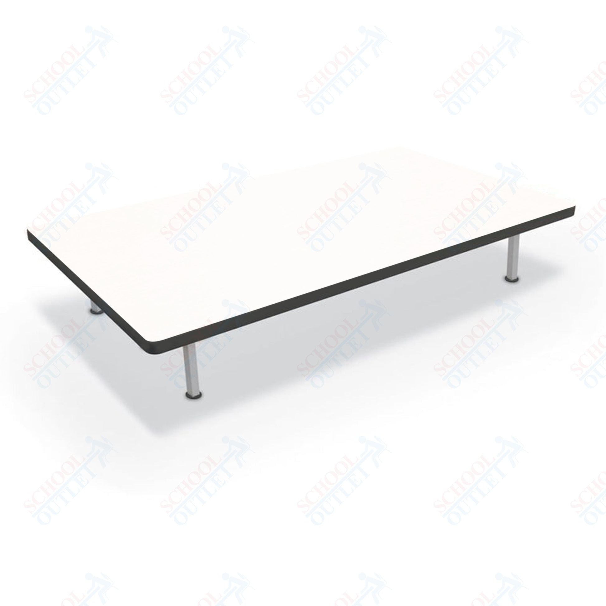 Mooreco Akt Lounge Loveseat Table - High - pressure Laminate (HPL) Top Surface - SchoolOutlet