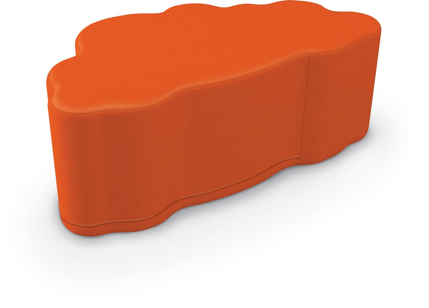 Constellations All Foam Soft Seating, Cool Cloud Shaped Ottoman or Floor Pad by MooreCo - SchoolOutlet