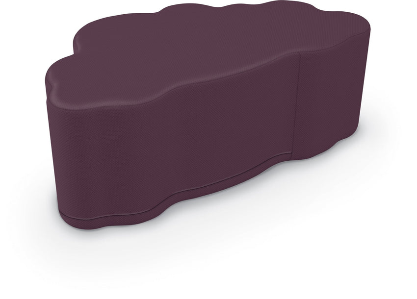 Constellations All Foam Soft Seating, Cool Cloud Shaped Ottoman or Floor Pad by MooreCo - SchoolOutlet