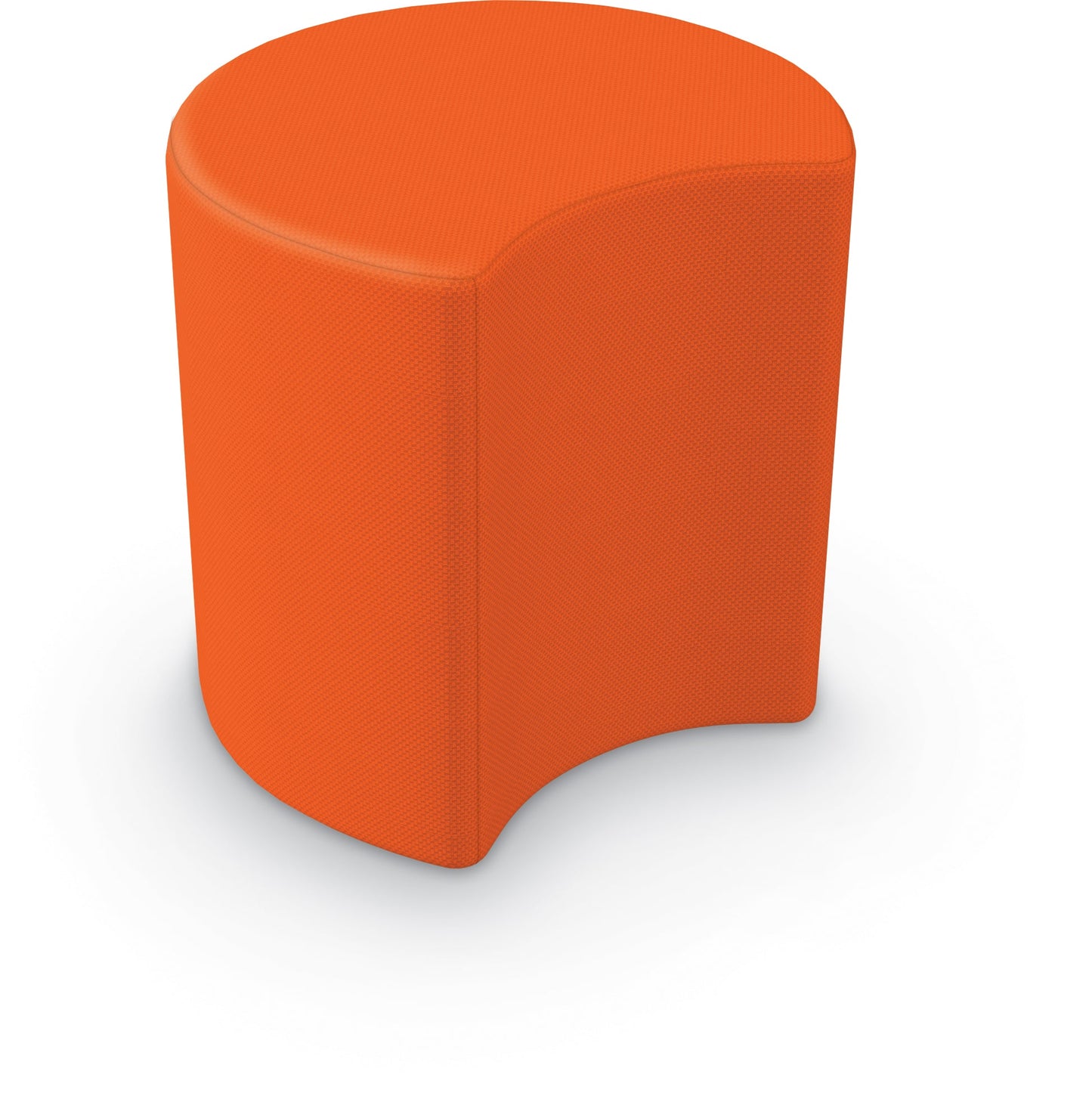 Tinker All Foam Soft Seating, Bite Shaped Ottoman by MooreCo - SchoolOutlet