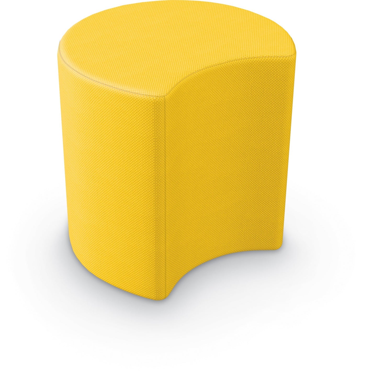 Tinker All Foam Soft Seating, Bite Shaped Ottoman by MooreCo - SchoolOutlet