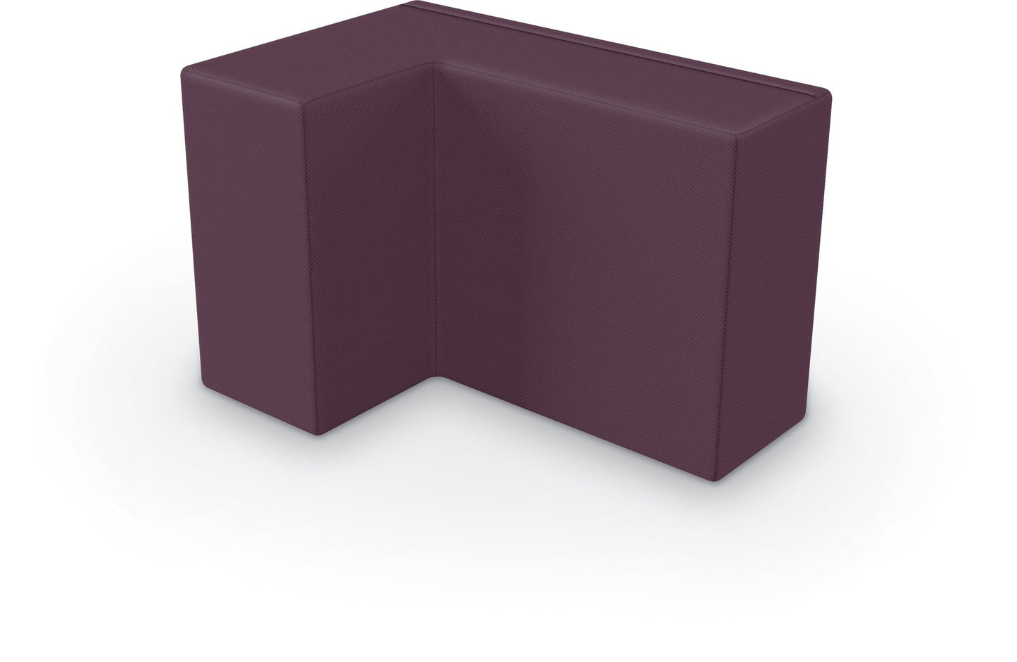 Tinker All Foam Soft Seating, Comfy Block L Shaped Ottoman by MooreCo - SchoolOutlet