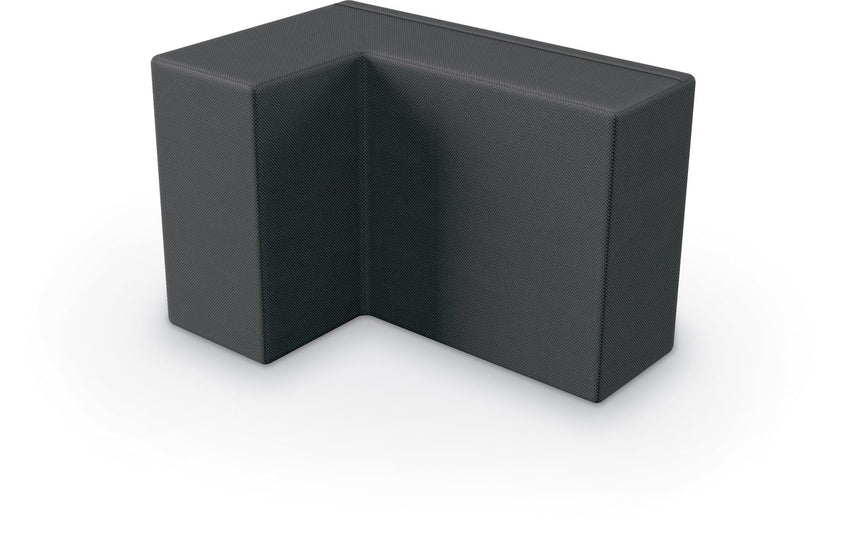 Tinker All Foam Soft Seating, Comfy Block L Shaped Ottoman by MooreCo - SchoolOutlet