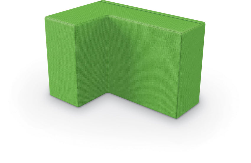 Tinker All Foam Soft Seating, Comfy Block L Shaped Ottoman by MooreCo - SchoolOutlet