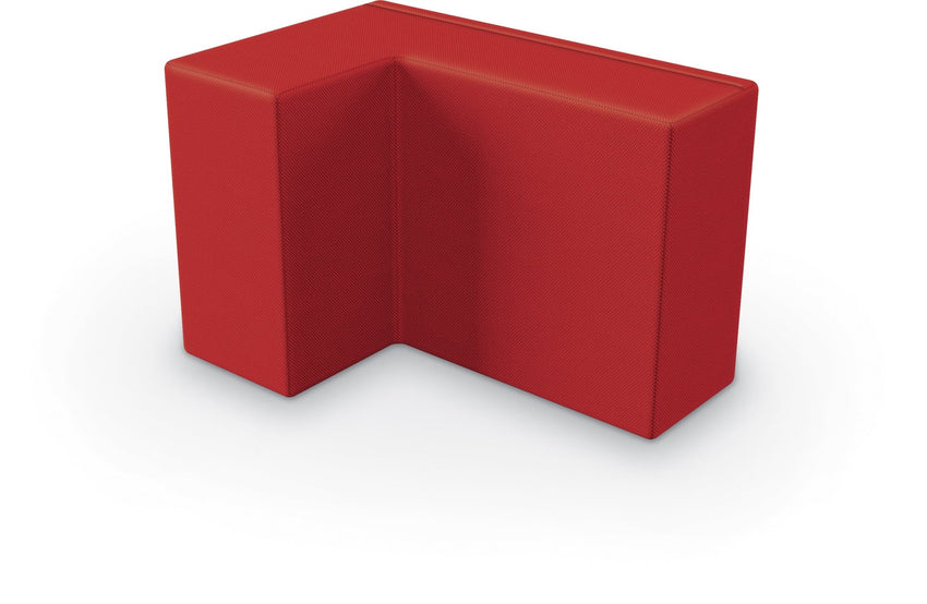 Tinker All Foam Soft Seating, Comfy Block L Shaped Ottoman by MooreCo - SchoolOutlet