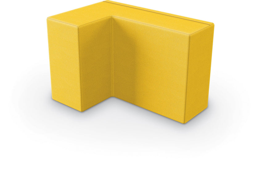 Tinker All Foam Soft Seating, Comfy Block L Shaped Ottoman by MooreCo - SchoolOutlet