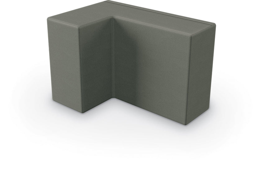 Tinker All Foam Soft Seating, Comfy Block L Shaped Ottoman by MooreCo - SchoolOutlet