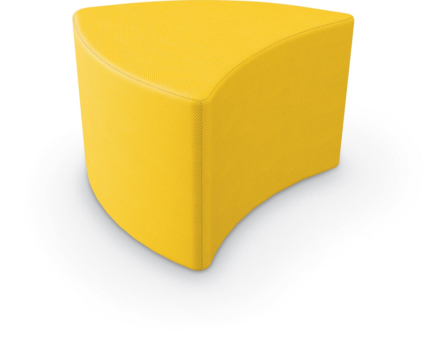 Tinker All Foam Soft Seating, Chevron Shaped Ottoman by MooreCo - SchoolOutlet