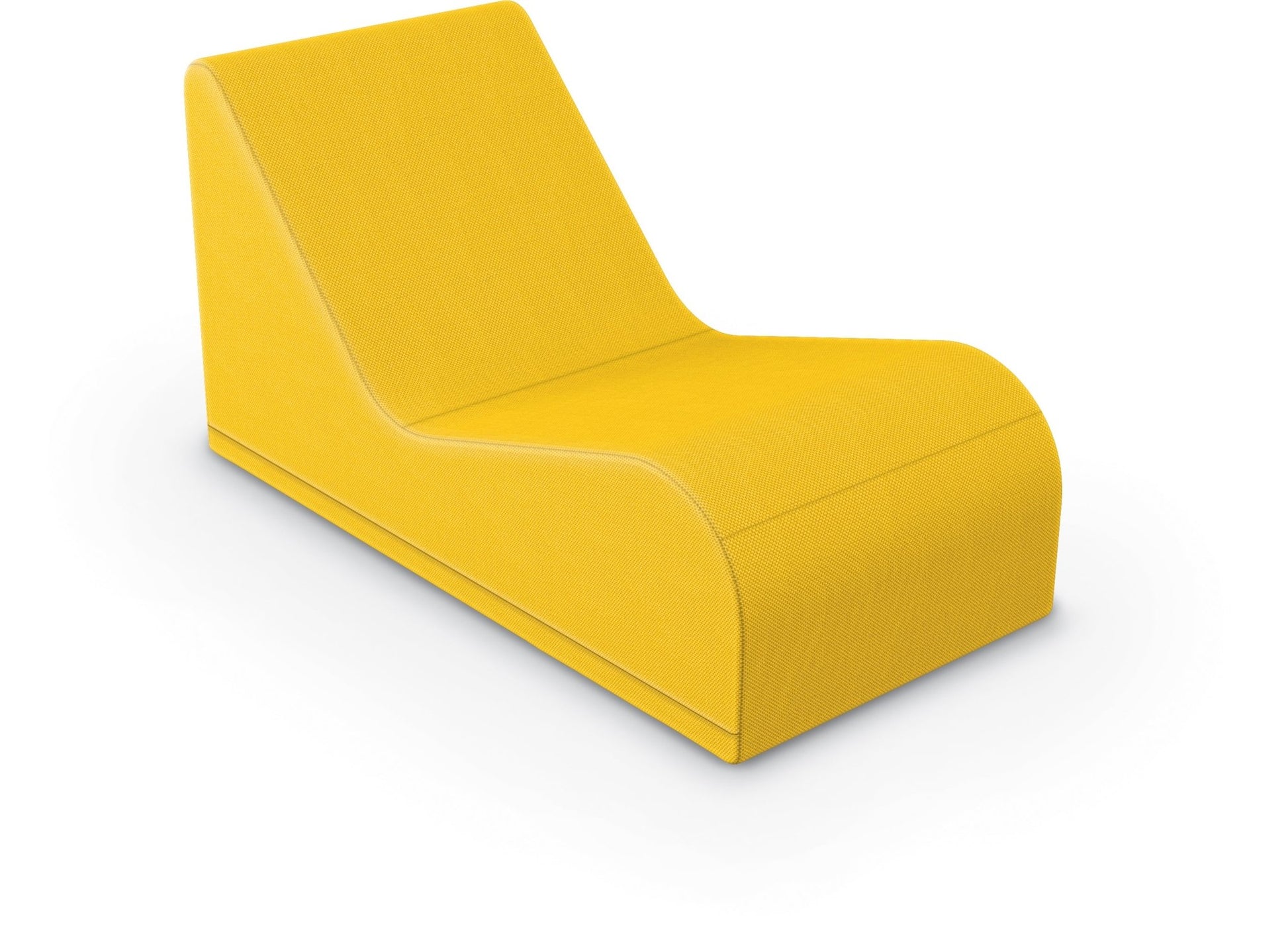 Respite All Foam Soft Seating, Lean Shaped Ottoman by MooreCo - SchoolOutlet