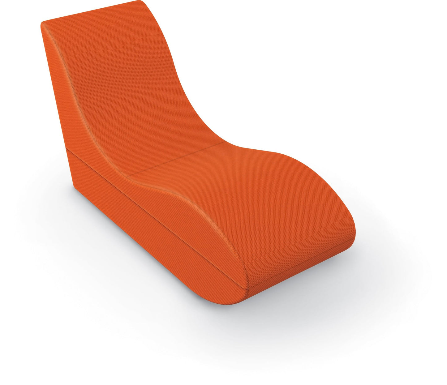 Respite All Foam Soft Seating, Relax XL Shaped Ottoman by MooreCo - SchoolOutlet