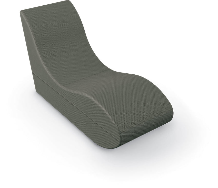 Respite All Foam Soft Seating, Relax XL Shaped Ottoman by MooreCo - SchoolOutlet