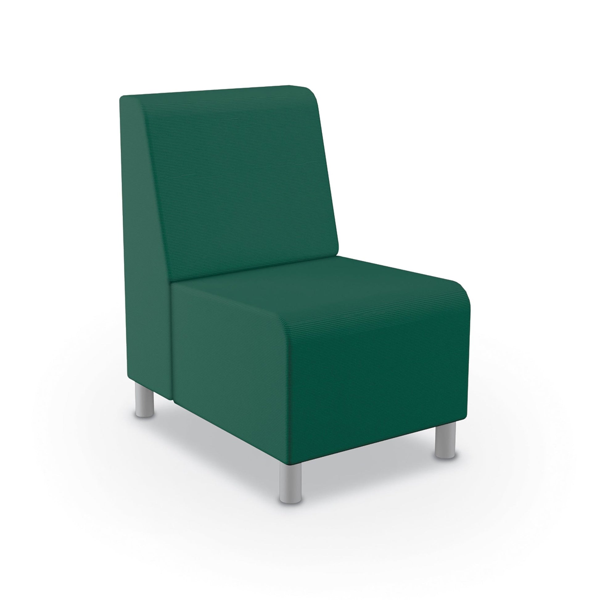 Mooreco Phoeby Outdoor Soft Seating - Lounge No Arms - 18" Seat Height (PBA0N1L) - SchoolOutlet