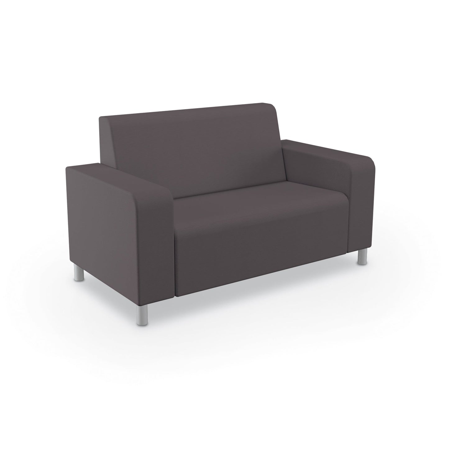 Mooreco Phoeby Outdoor Soft Seating - Loveseat Both Arms - 18" Seat Height (PBA1B1L) - SchoolOutlet